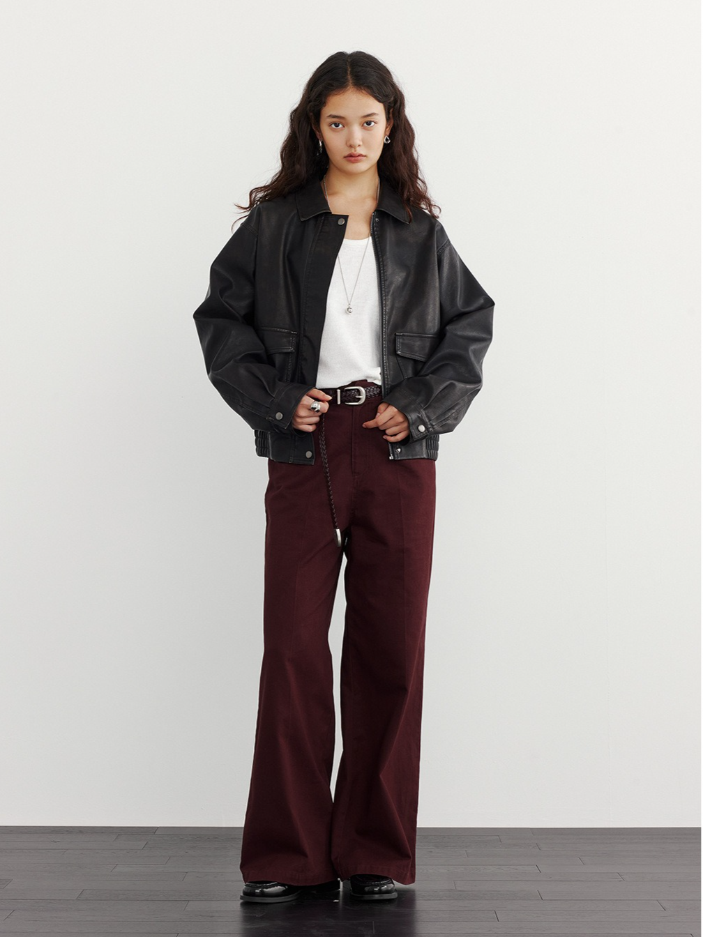 FAUX LEATHER JACKT 2127