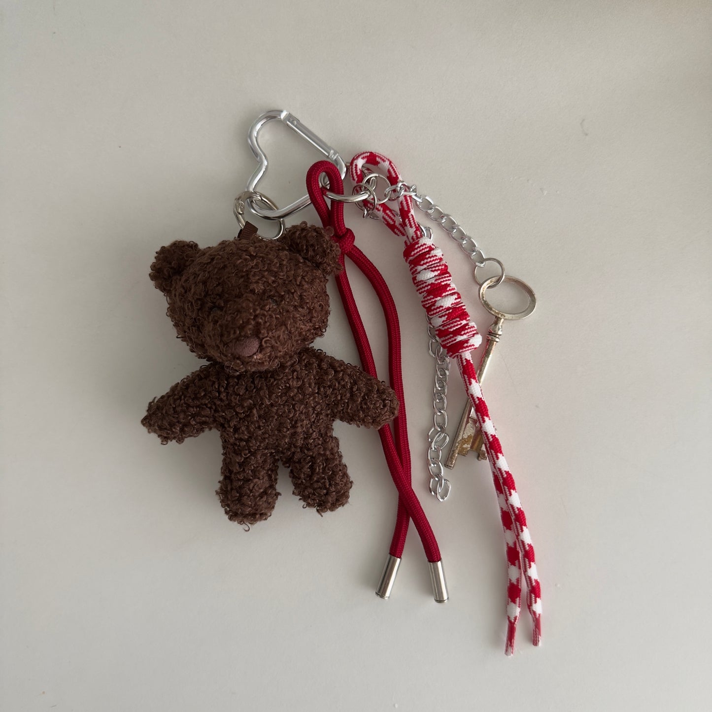 FLUFFY TEDDY BEAR CHARM 2496