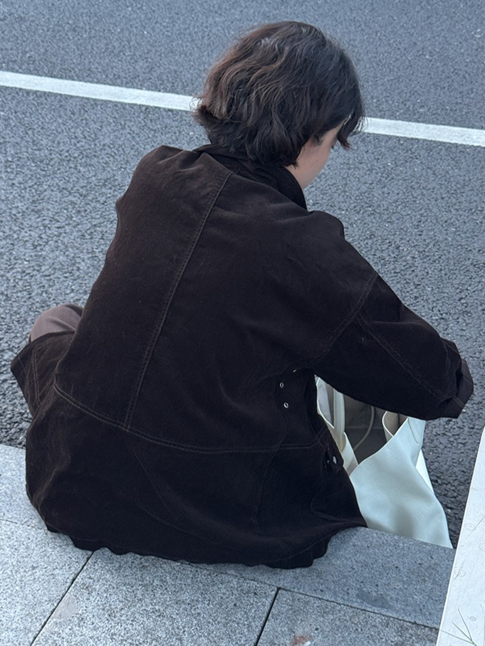 オーバーサイズコーデュロイジャケット 2178