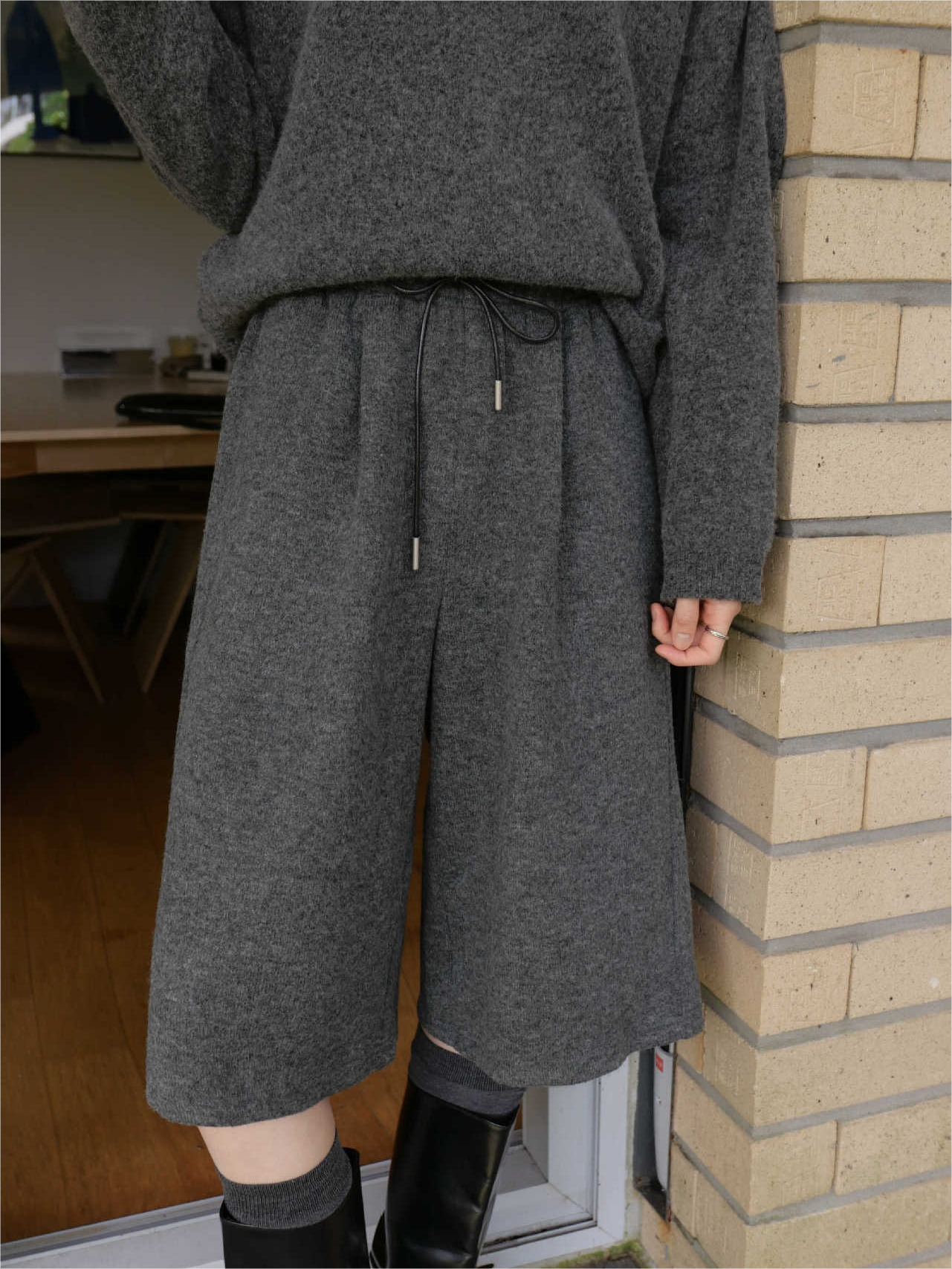 ドロストギャザーハーフパンツ 2167