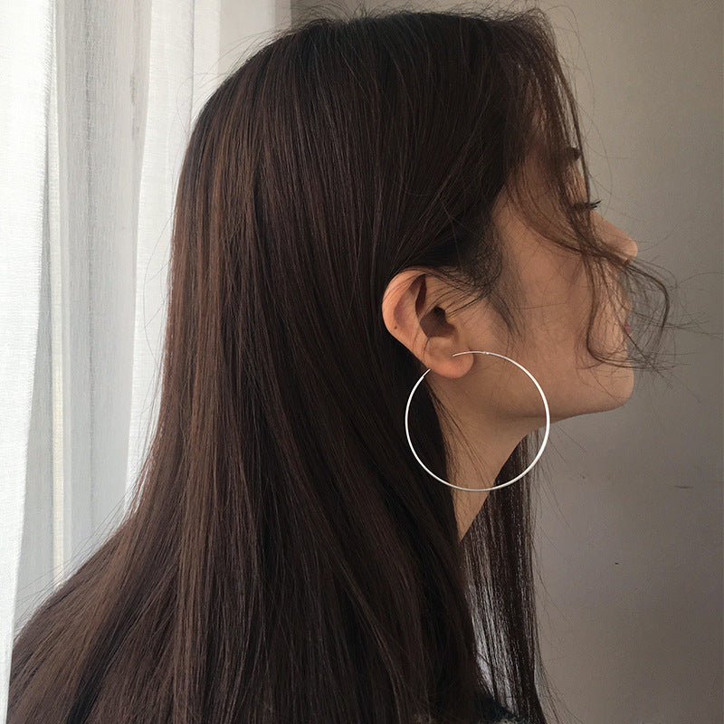 サークルカットフープピアス 1077
