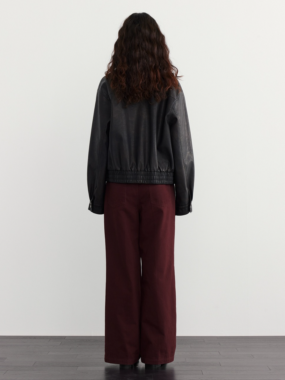 FAUX LEATHER JACKT 2127