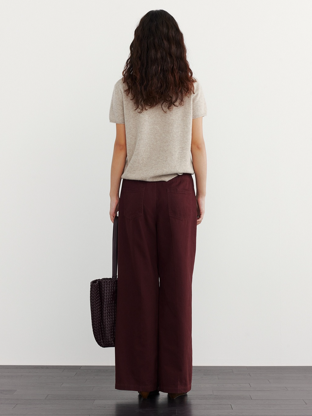 HALF-SLEEVE TURTLENECK KNIT 2126