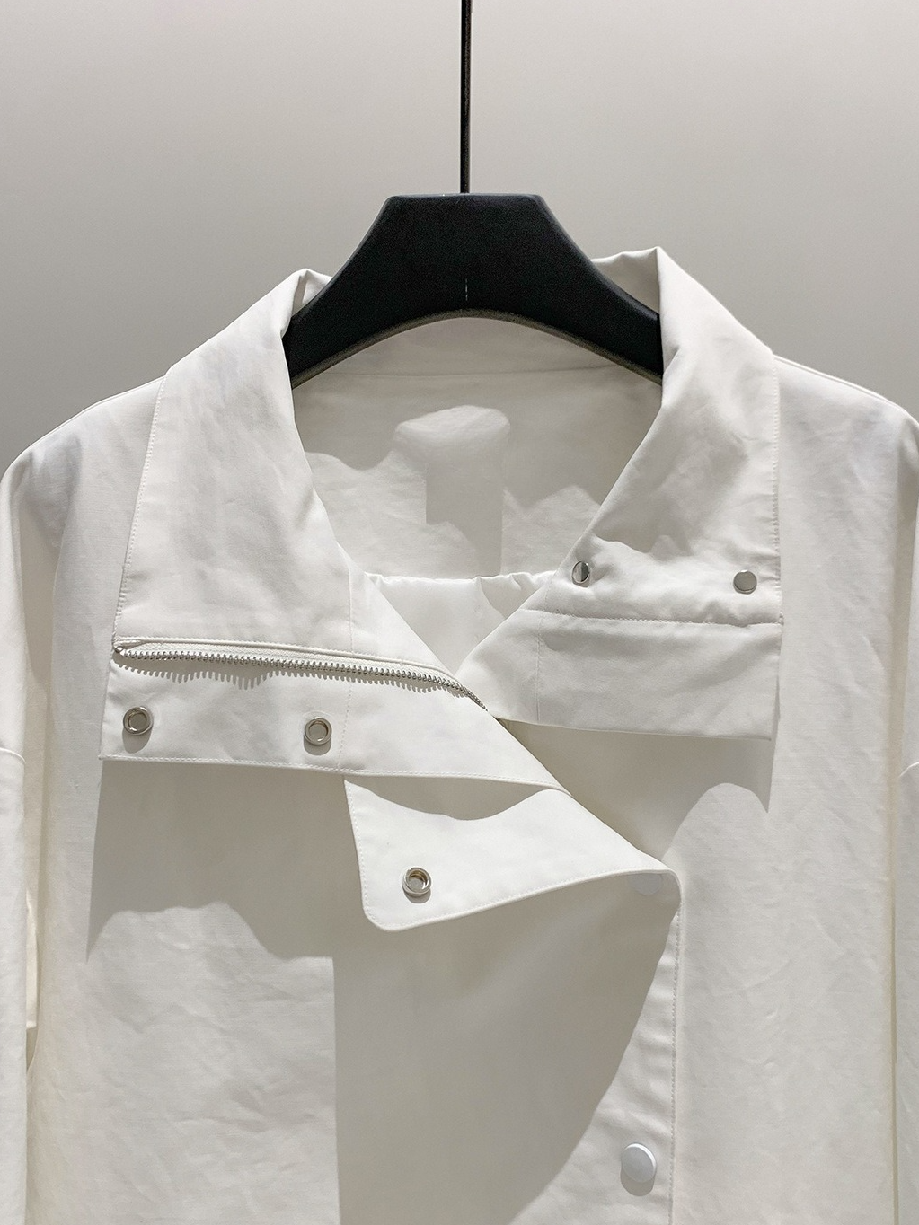OVERSIZED STAND COLLAR COAT 2128