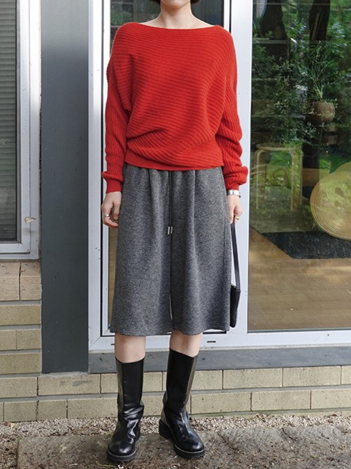 ドロストギャザーハーフパンツ 2167
