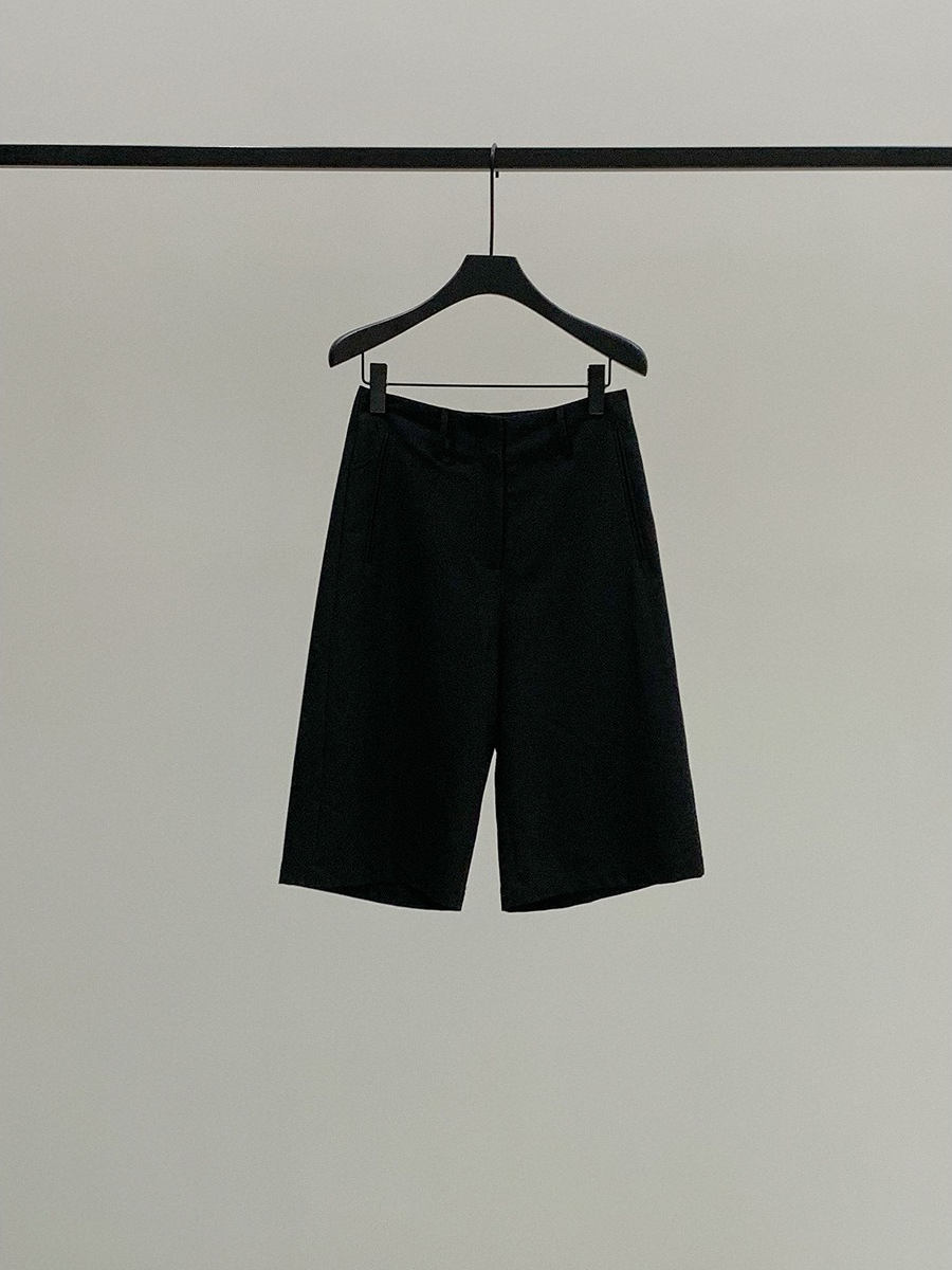 FLAT FRONT HALF PANTS 2118