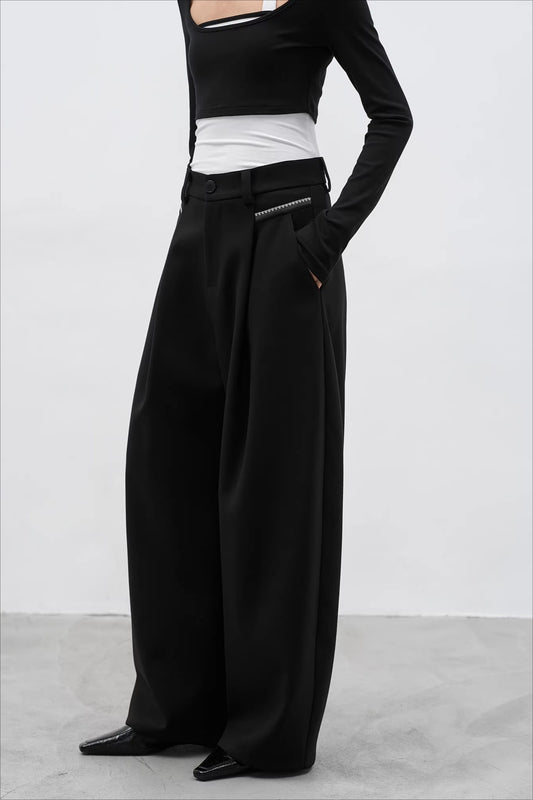 タックデザインワイドパンツ 2290