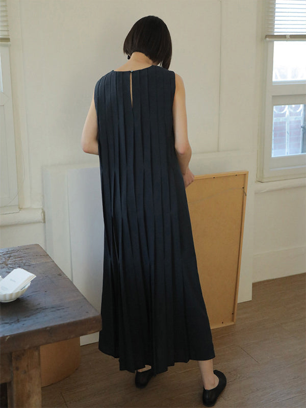 バックプリーツノースリーブワンピース 1933 – gypsophila 