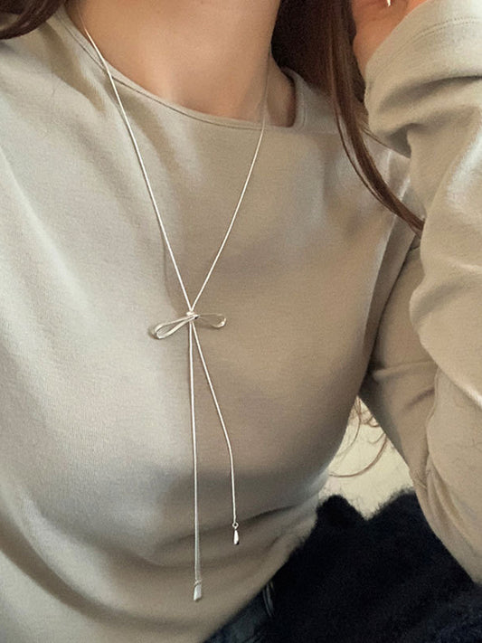 リボンモチーフネックレス 1996