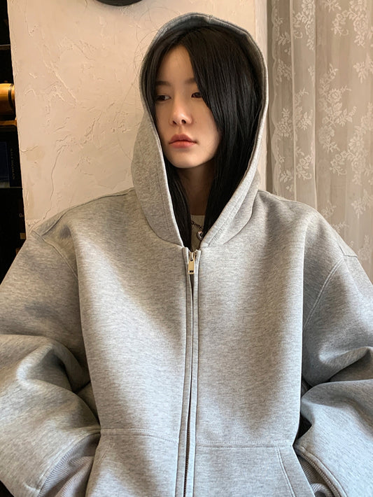 ボリュームジップパーカー 1767