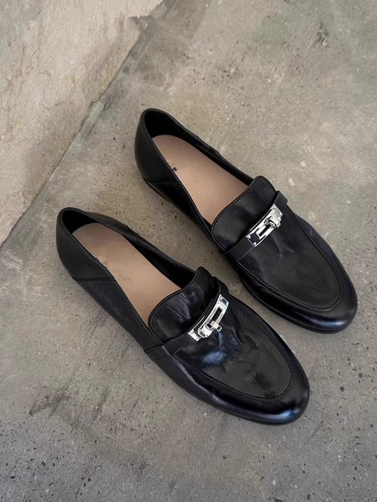 バックルデザインローファー 2149