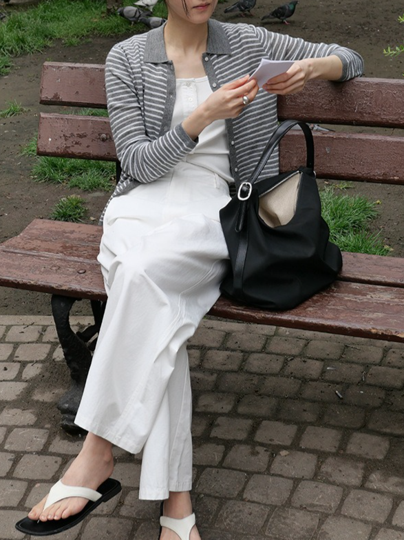 ハイウエストワイドチノパンツ 2174