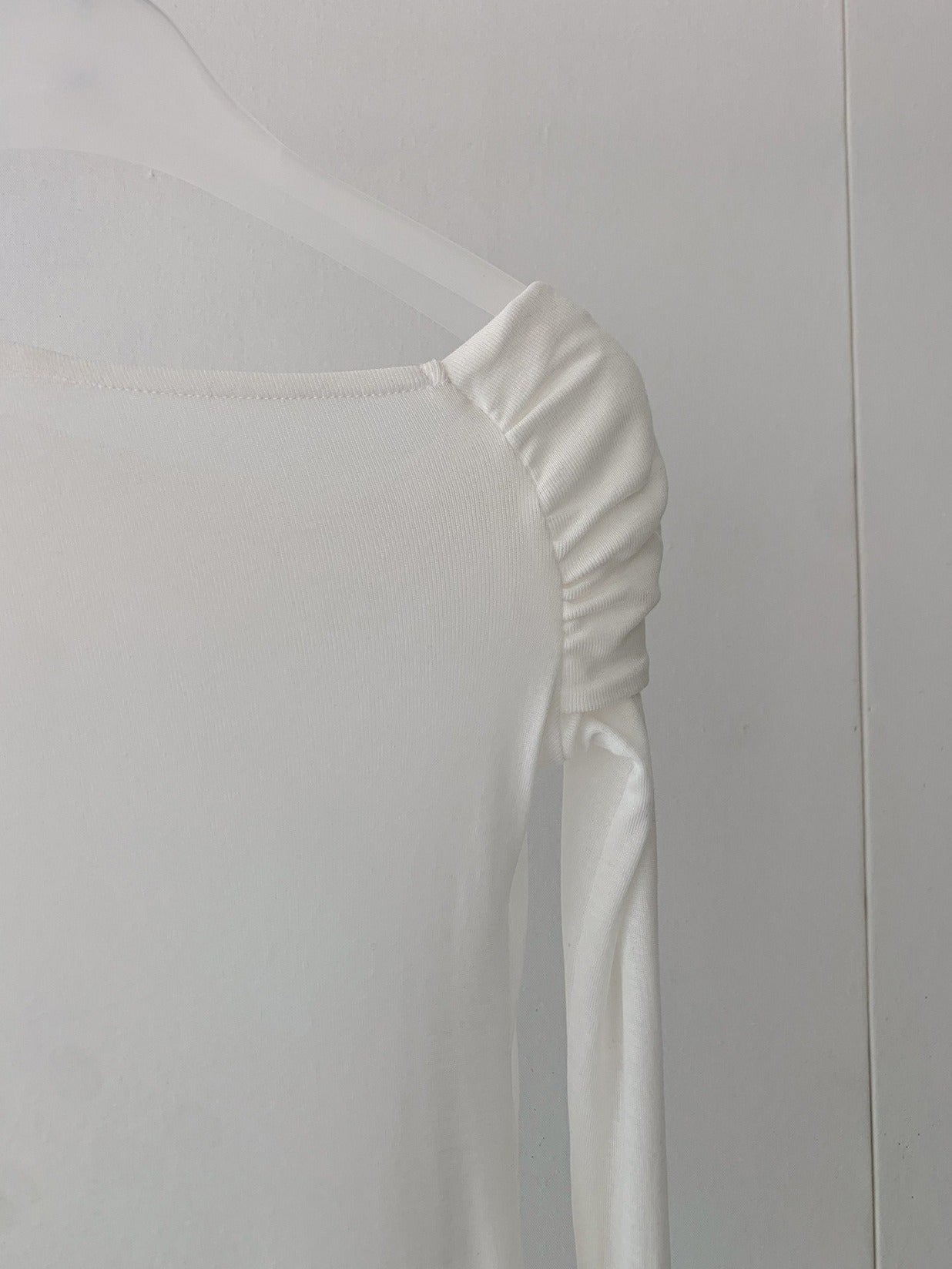 ONE-SHOULDER SHEER TOP 2467