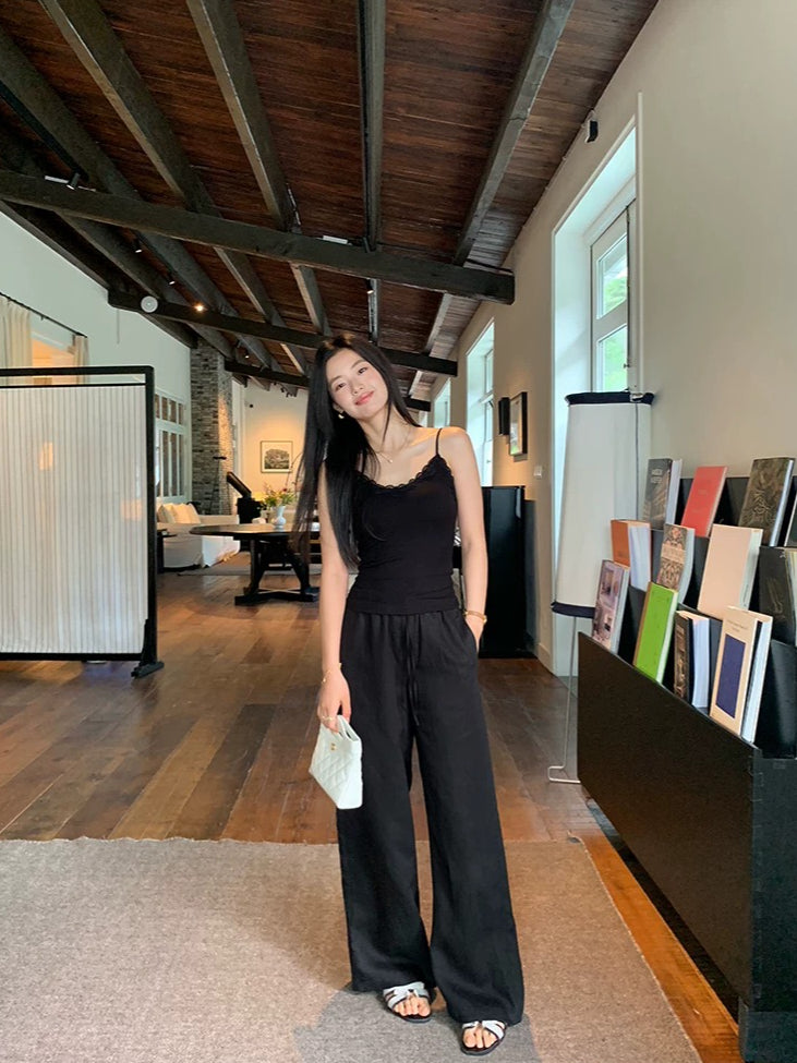 ウエストギャザーワイドパンツ 2406