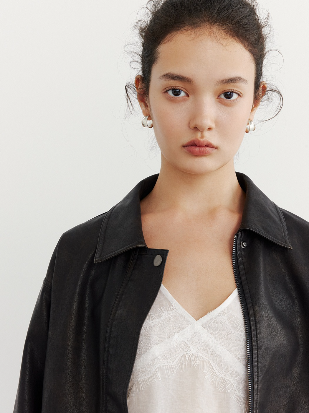 FAUX LEATHER JACKT 2127