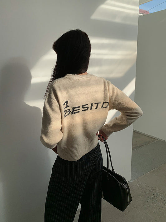 ダブルジップニットカーディガン 1868