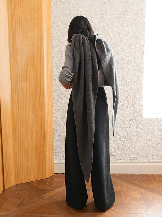 ウールトライアングルマフラー 2180