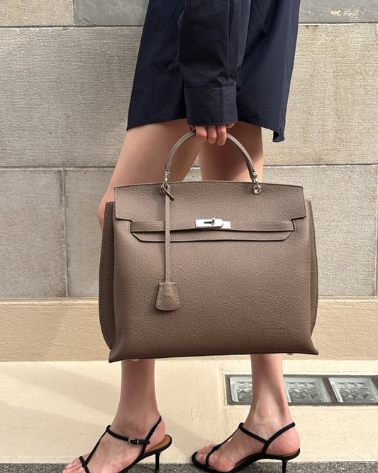 2WAY SQUARE LEATHER BAG 1911