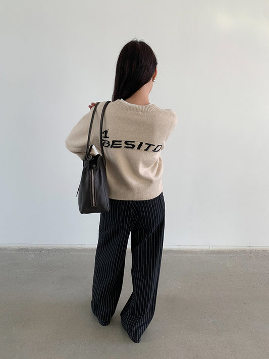 ダブルジップニットカーディガン 1868