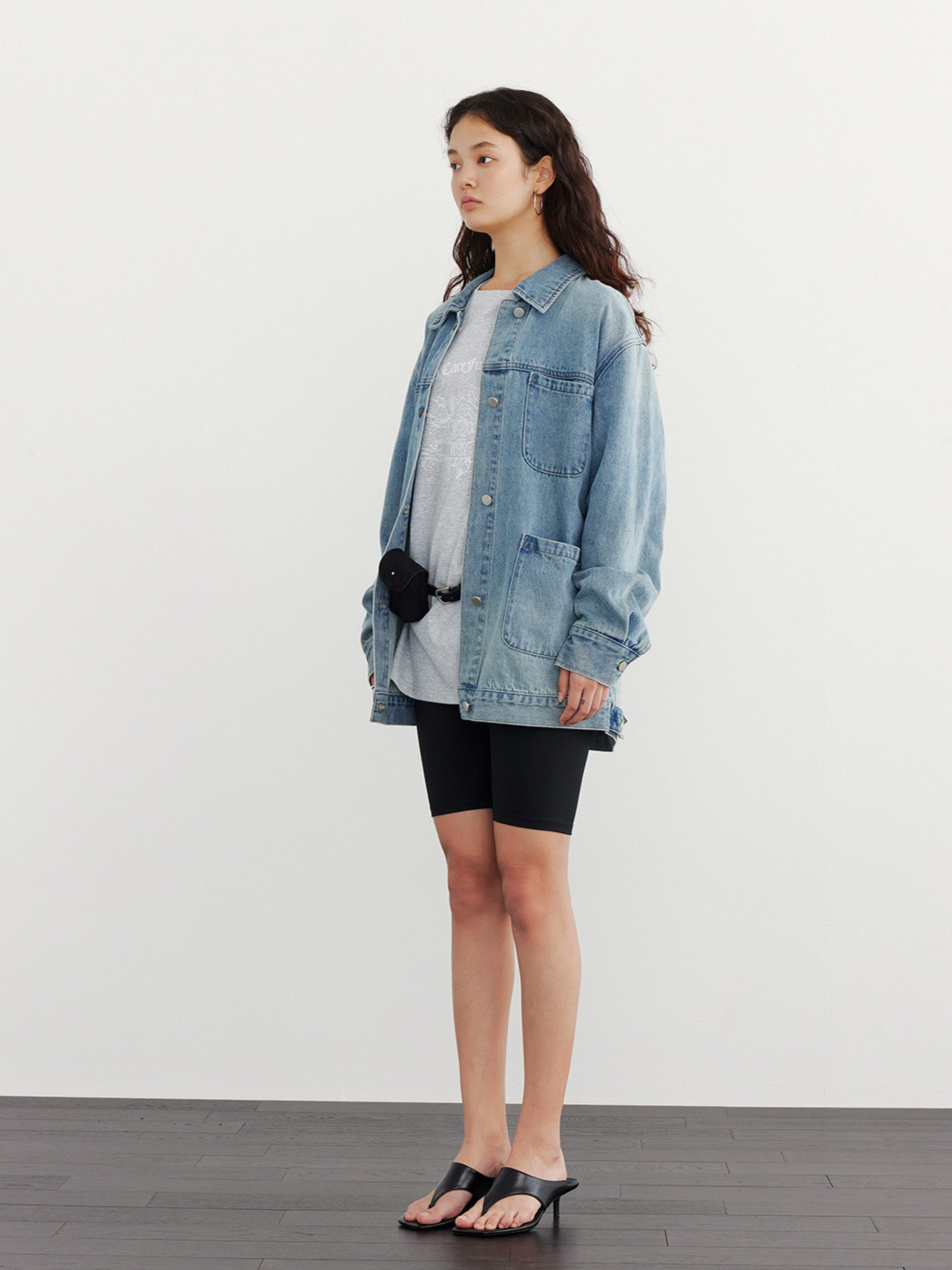 VINTAGE LOOK DENIM JACKET 2123
