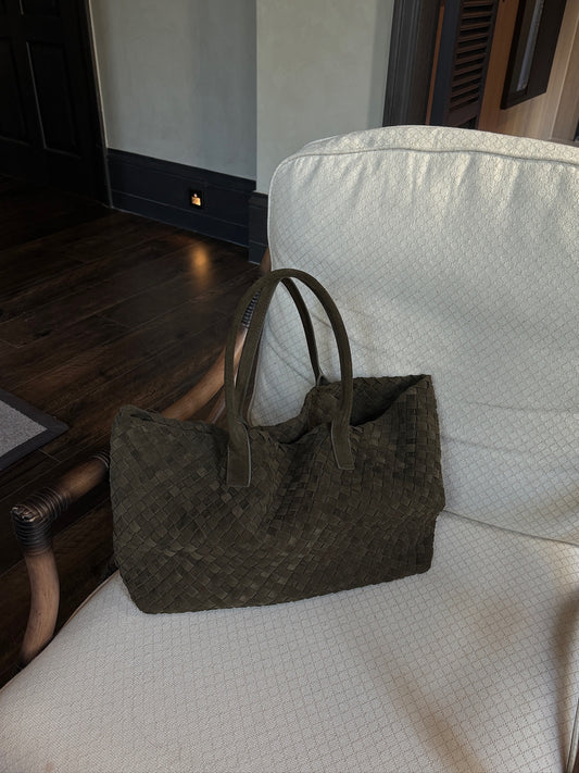 スエードレザーバッグ 2216