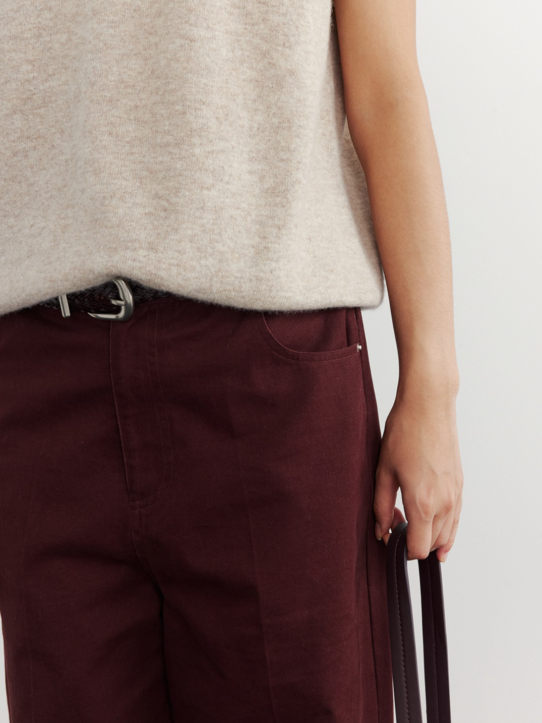 HALF-SLEEVE TURTLENECK KNIT 2126