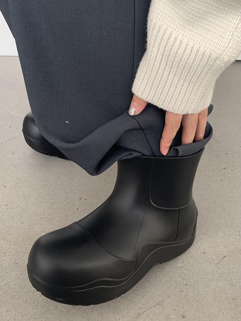 【再入荷】ボリュームラバーブーツ 1008