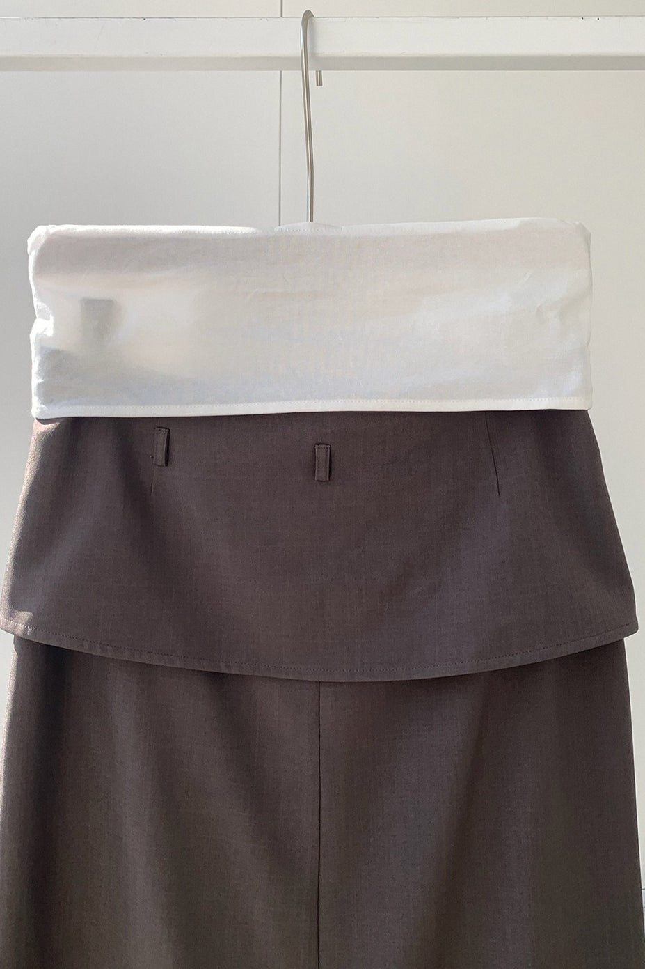 WRAP DETAIL LONG SKIRT 2308