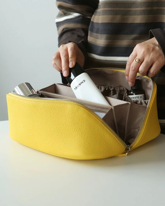 ミニマルレザーポーチ 2148