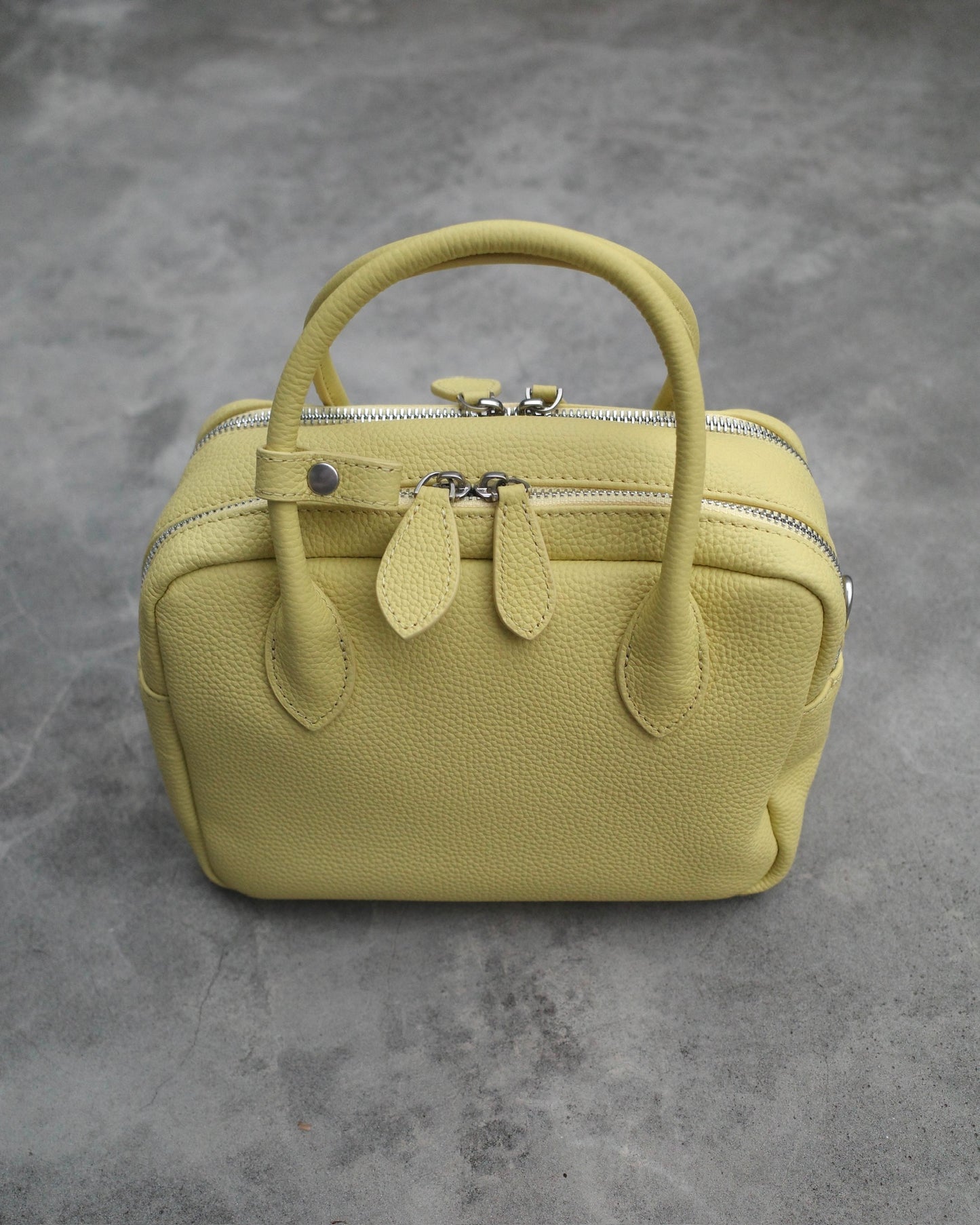 2WAY DOUBLE ZIP MINI BOSTON BAG 2351