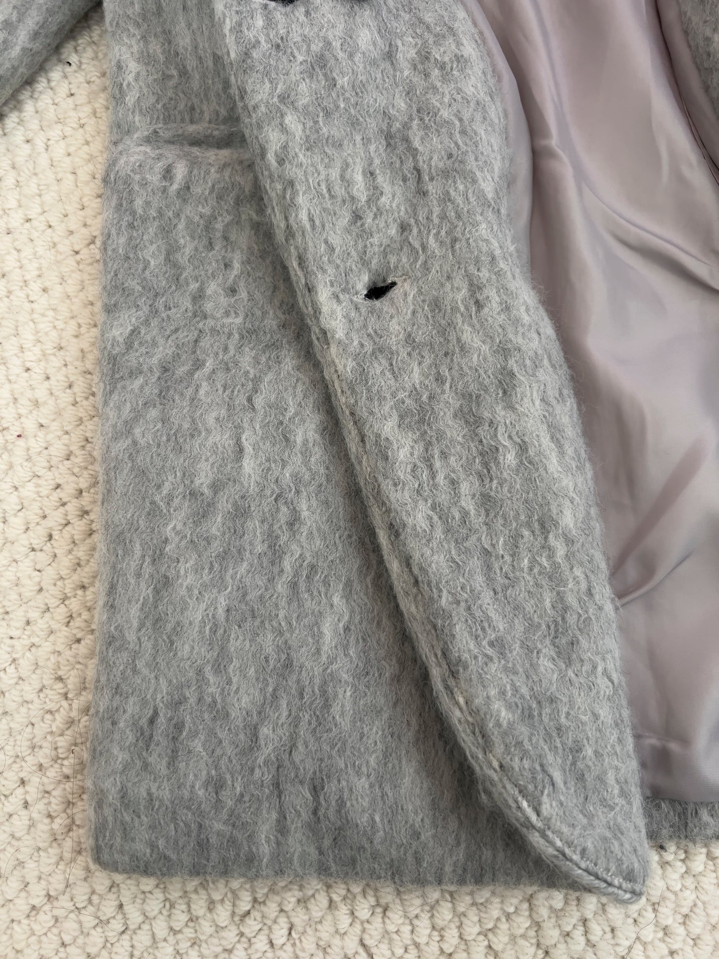 【再販】ミドル丈オーバーサイズシャギーコート 1227