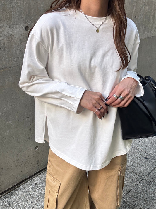 SLEEVE TUCK TOPS × chiiica09
