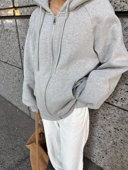 RAGLAN VOLUME-SLEEVE HOODIE × ai01