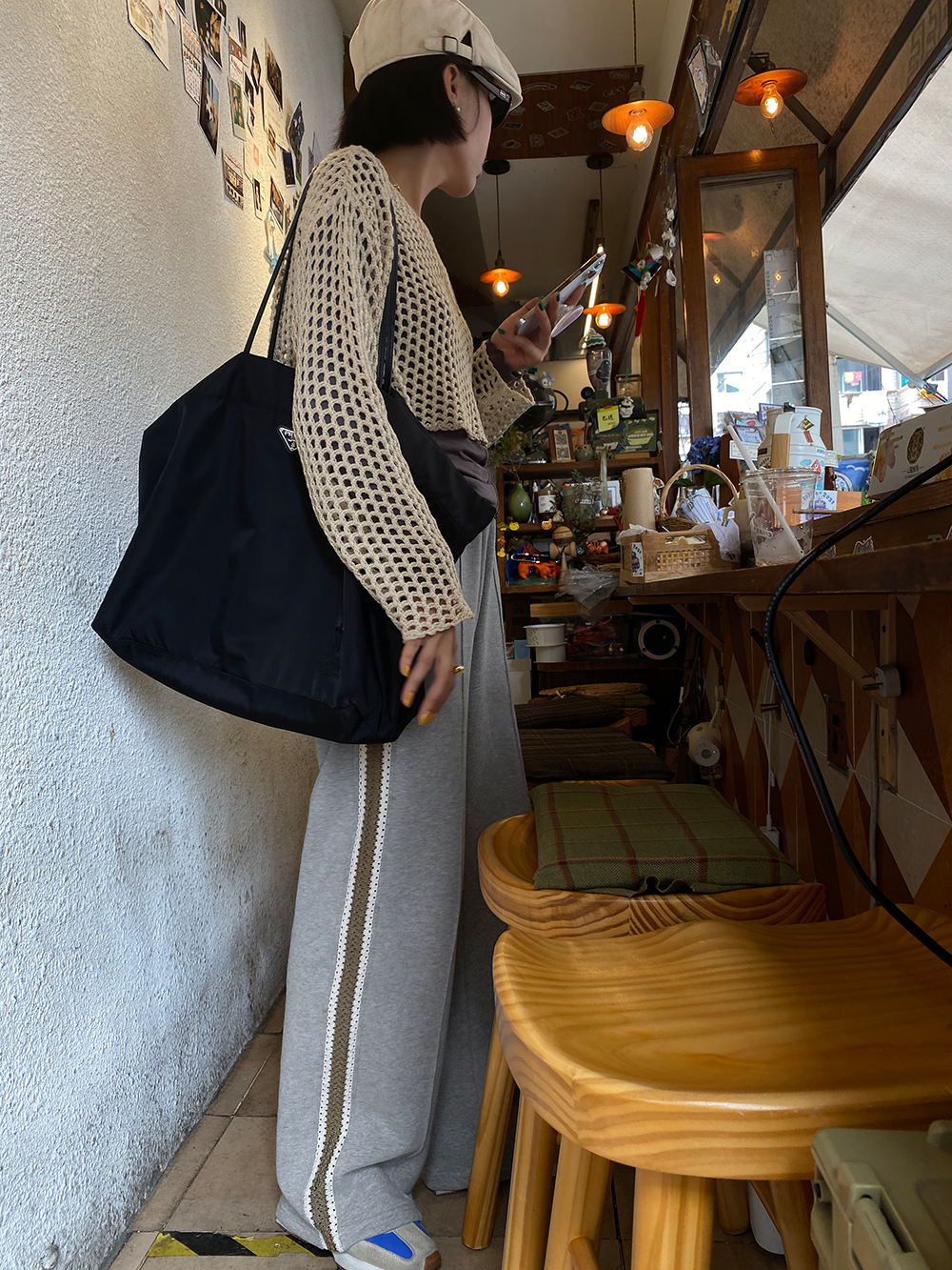 ラインスウェットパンツ 1208