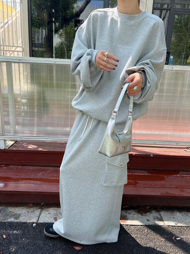 オーバーサイズフロントロゴスウェット 1155
