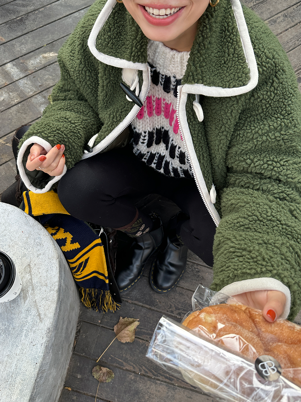 ボアダッフルコート 1268