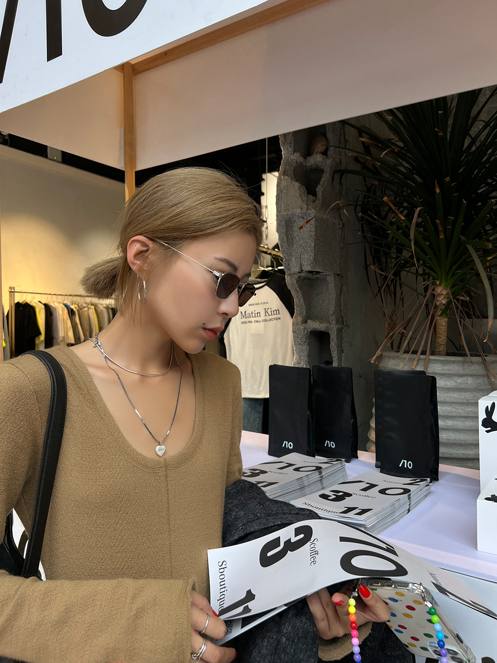 Aラインフレンチニットロングワンピース 1330