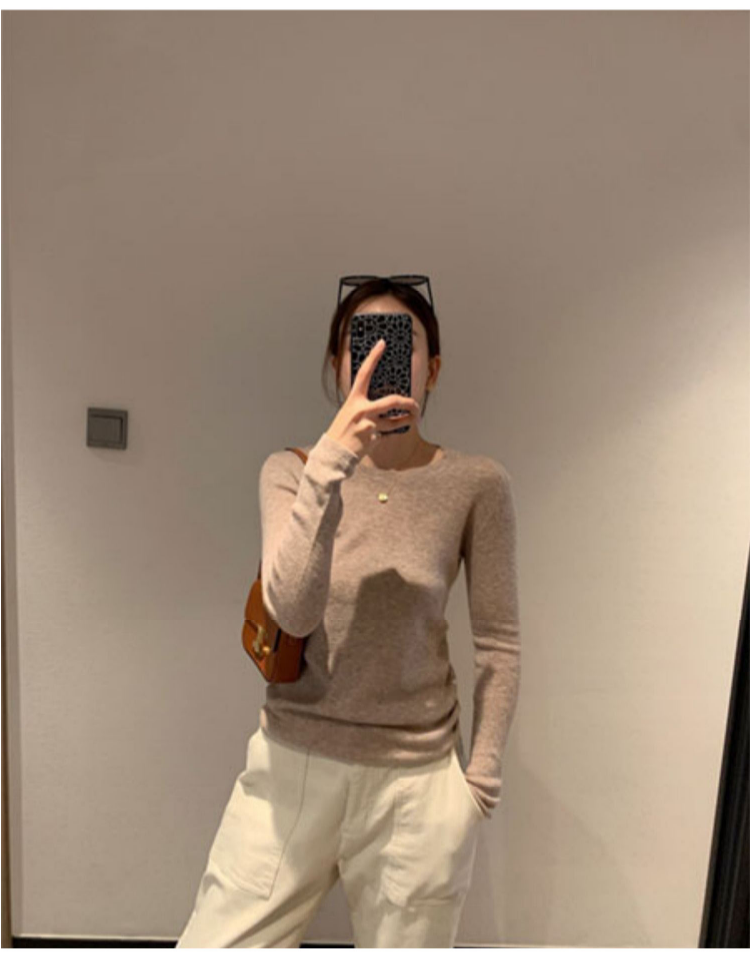 【再入荷】シースルーウールリブニット 1293