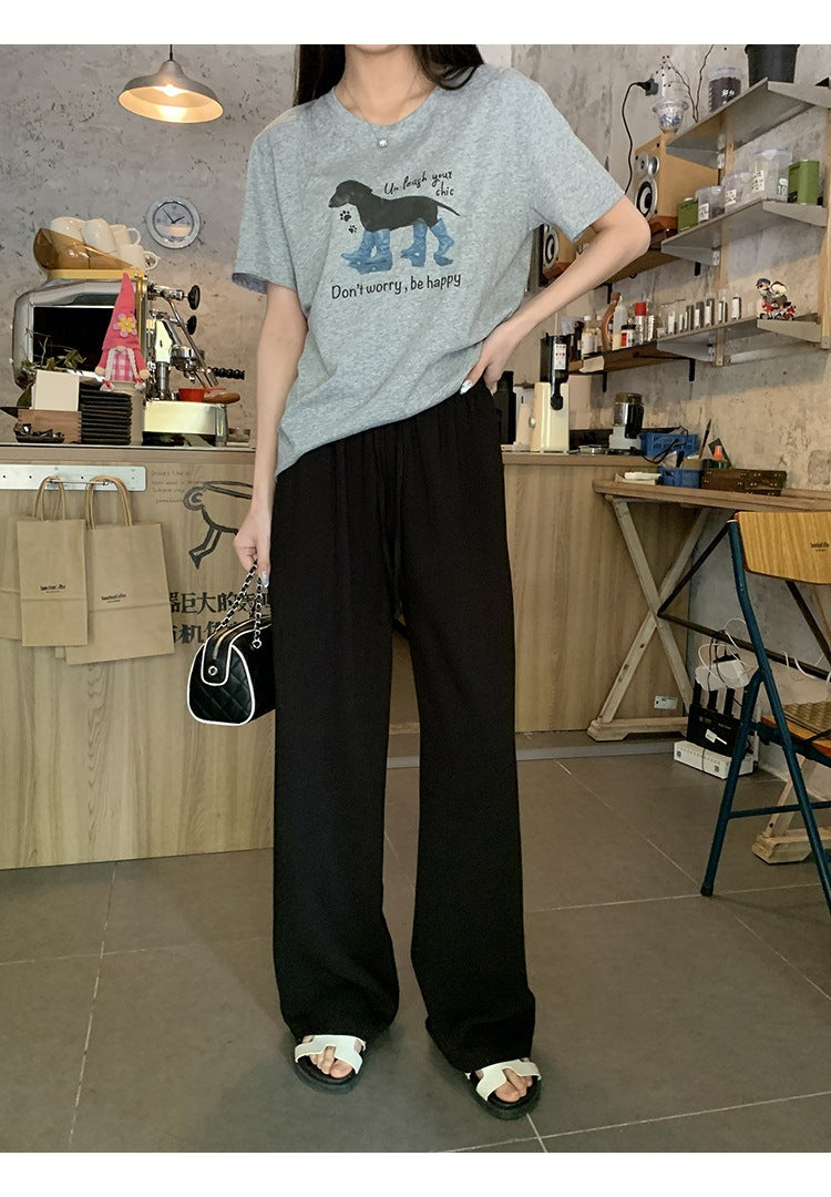 ウエストギャザーイージーワイドパンツ 2090