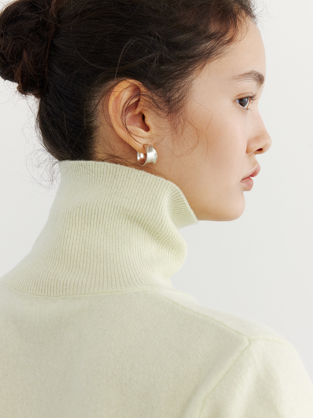 HALF-SLEEVE TURTLENECK KNIT 2126