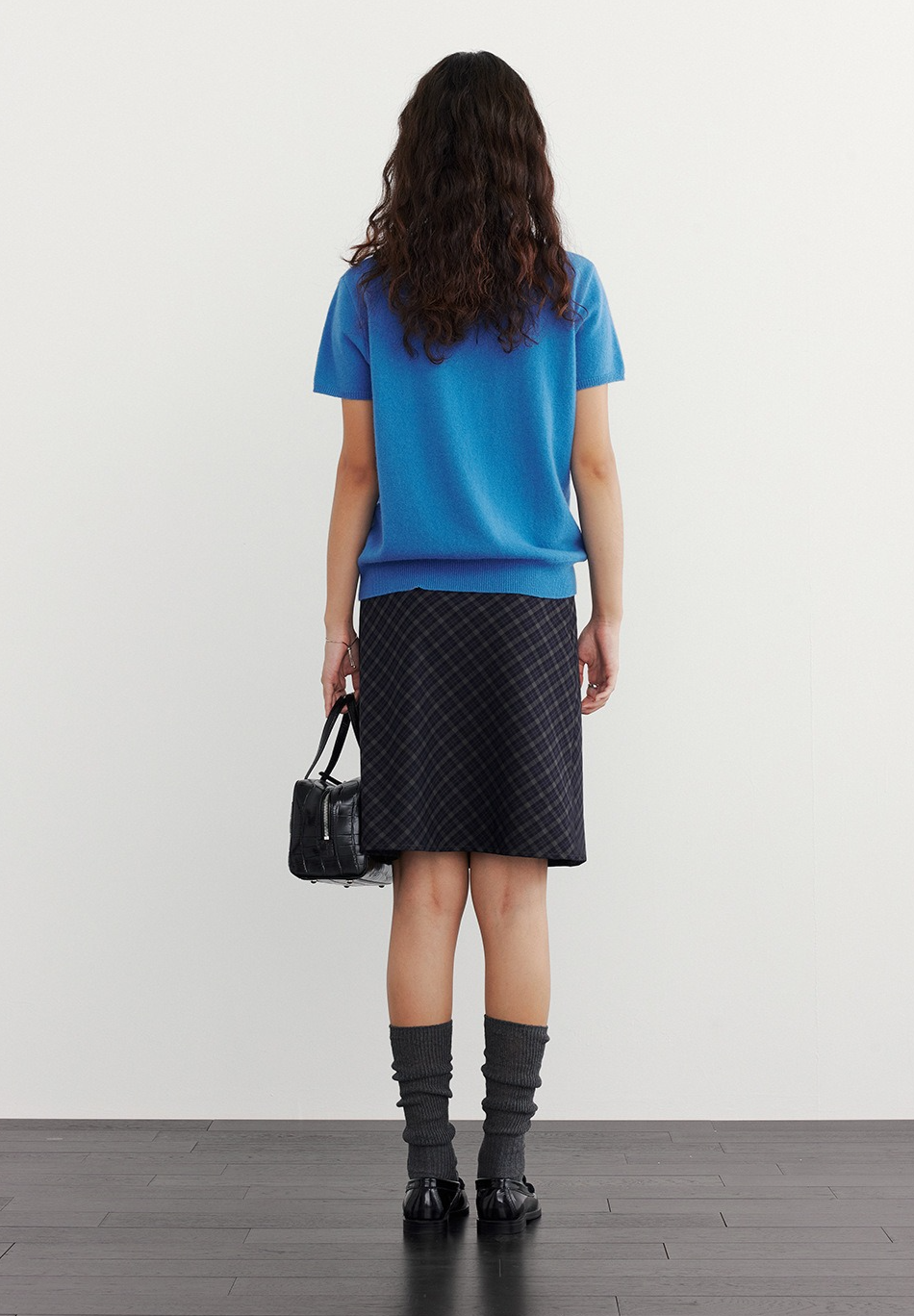 HALF-SLEEVE TURTLENECK KNIT 2126