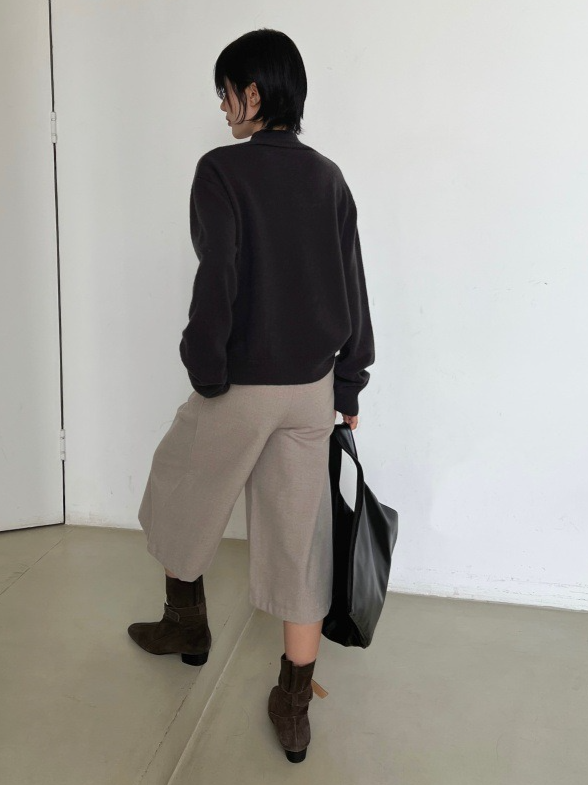 フェイクレイヤーニットトップ 2187