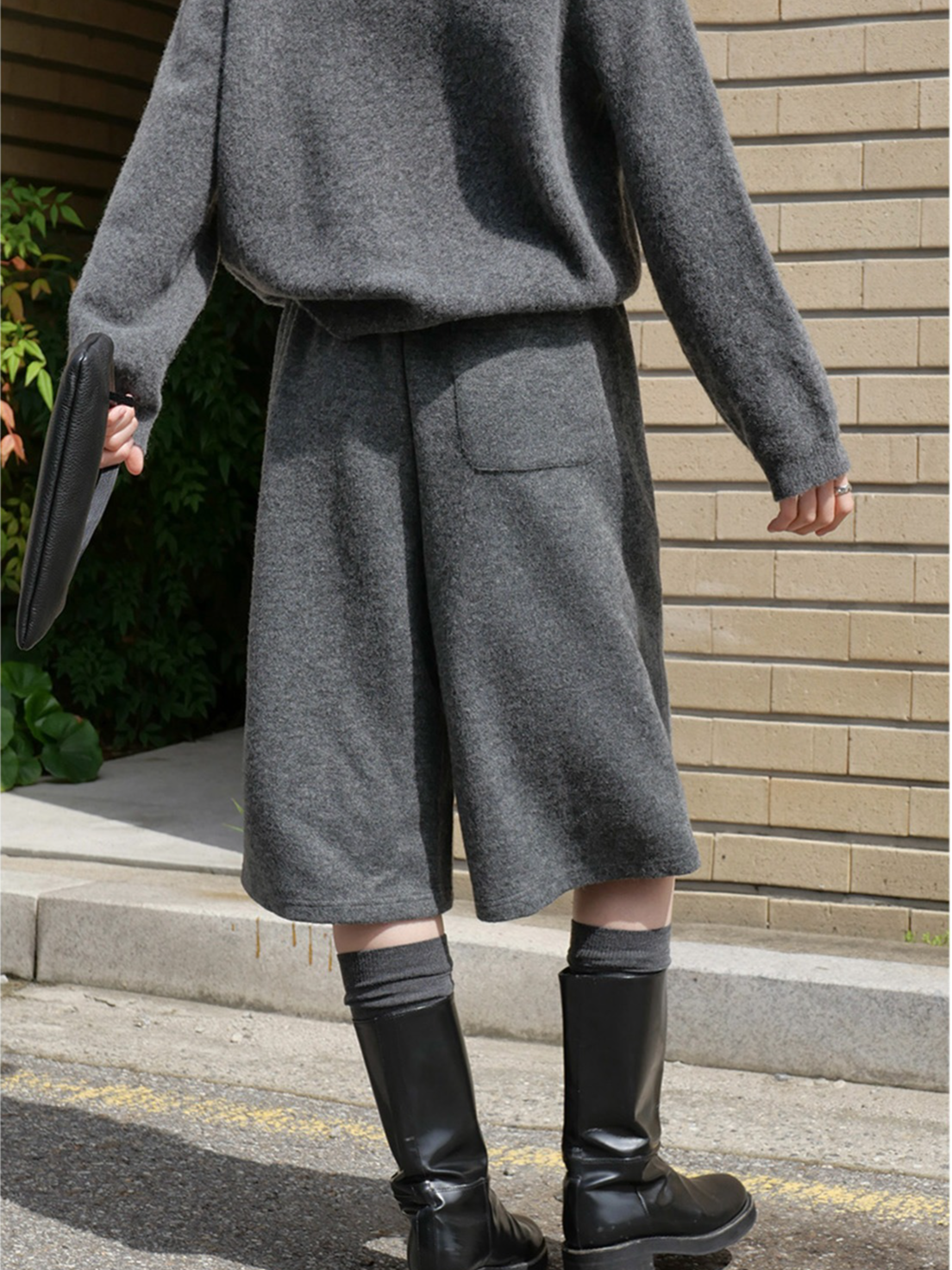 ドロストギャザーハーフパンツ 2167