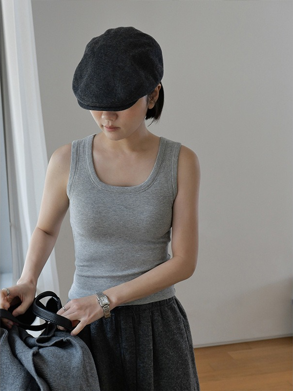 Bibiy. ROSETTE タンクトップ　正規品 bibiy . ROSETTE TANK TOP ローズ タンクトップ BIBIY. MADE