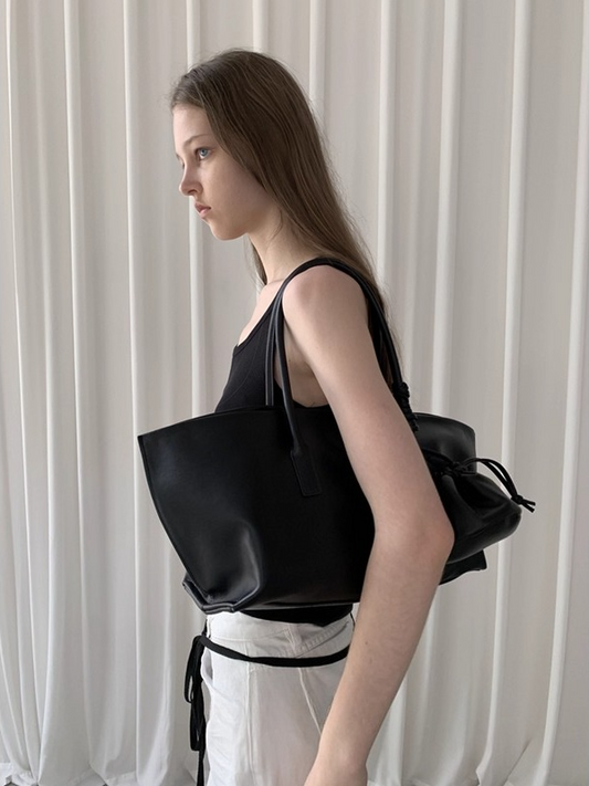 ポーチ付きスクエアトート2146