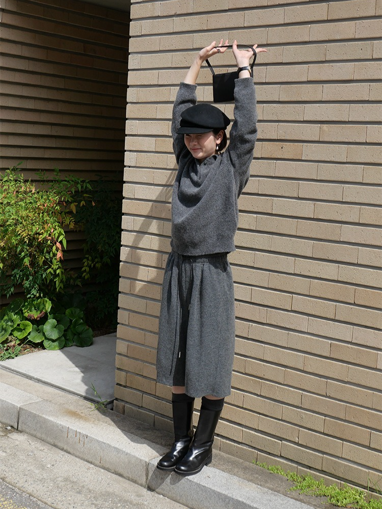 ドロストギャザーハーフパンツ 2167