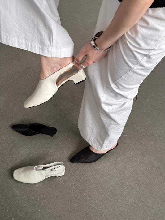 バックストラップフラットシューズ 2325