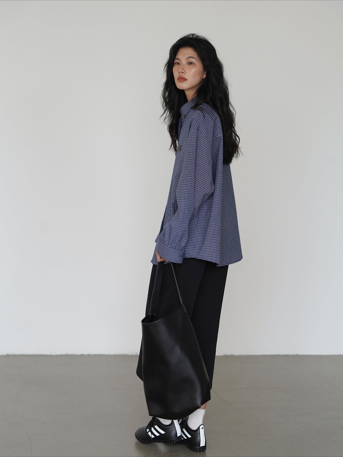 クロップドストレートパンツ 2076