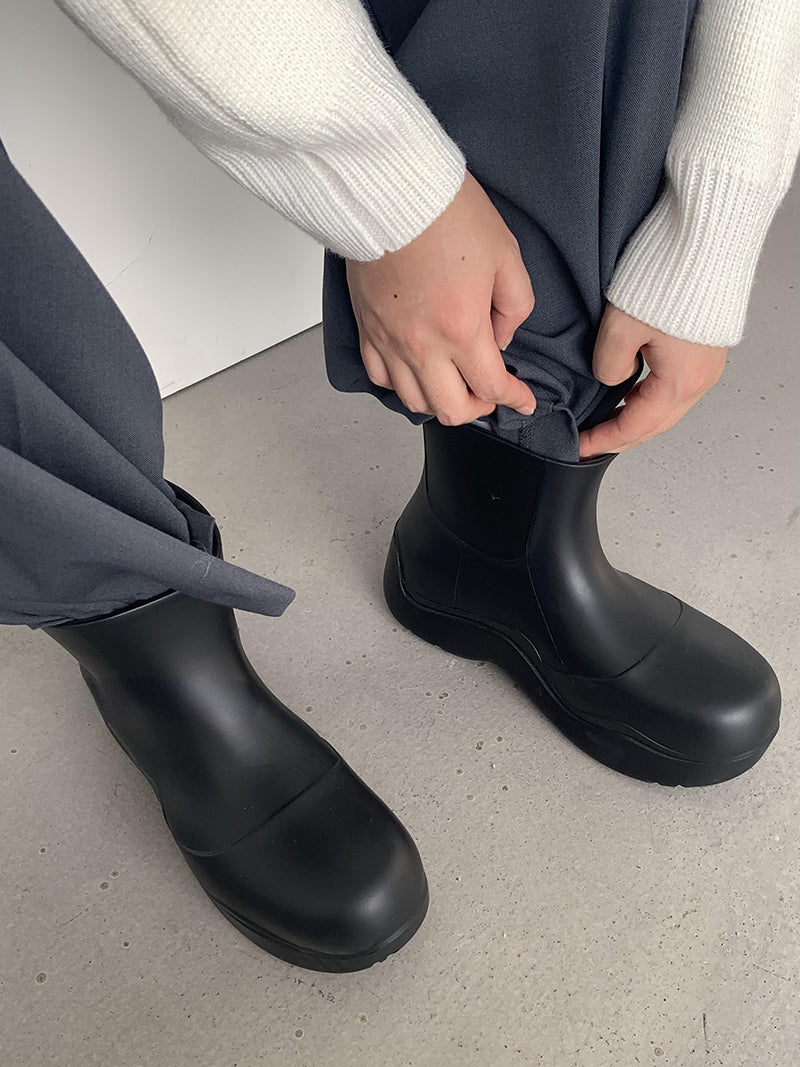 【再入荷】ボリュームラバーブーツ 1008
