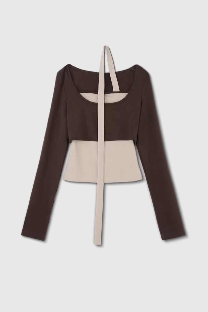 ニュアンスレイヤータイトップス 2289